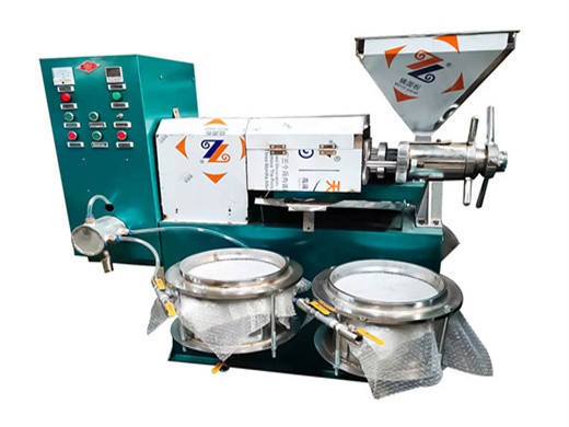 screw cold oil press machine in south africa