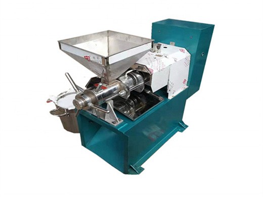 vegetable oil extraction application: traditional