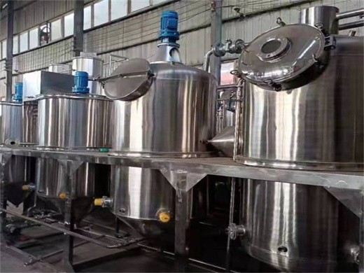 soybean oil manufacturing business plan - machine cost