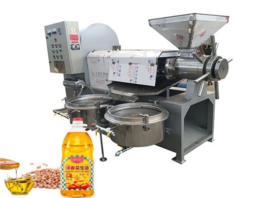 automatic sesame peanut oil extraction machine peanut screw oil press